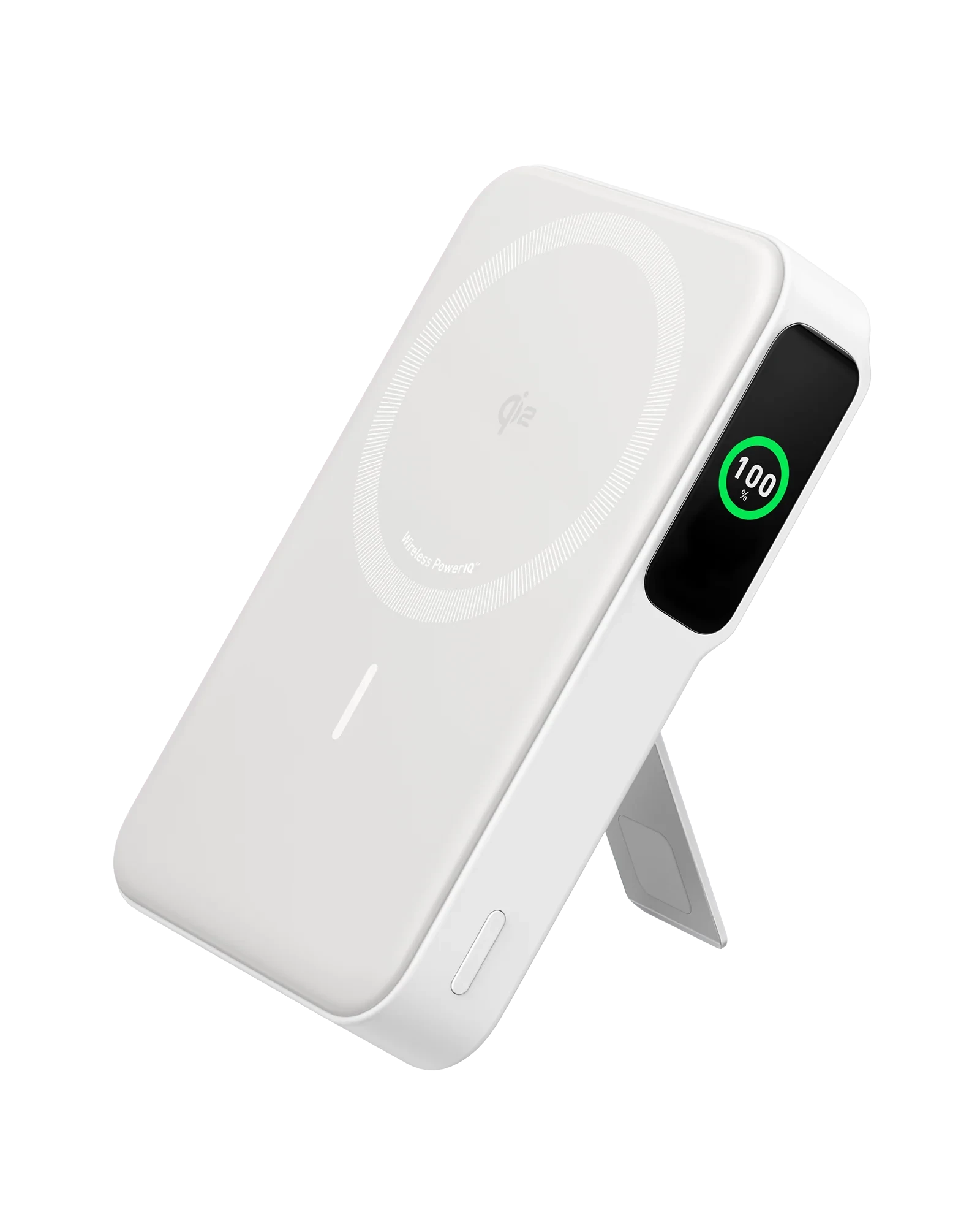 Anker white power bank with display for Keyword