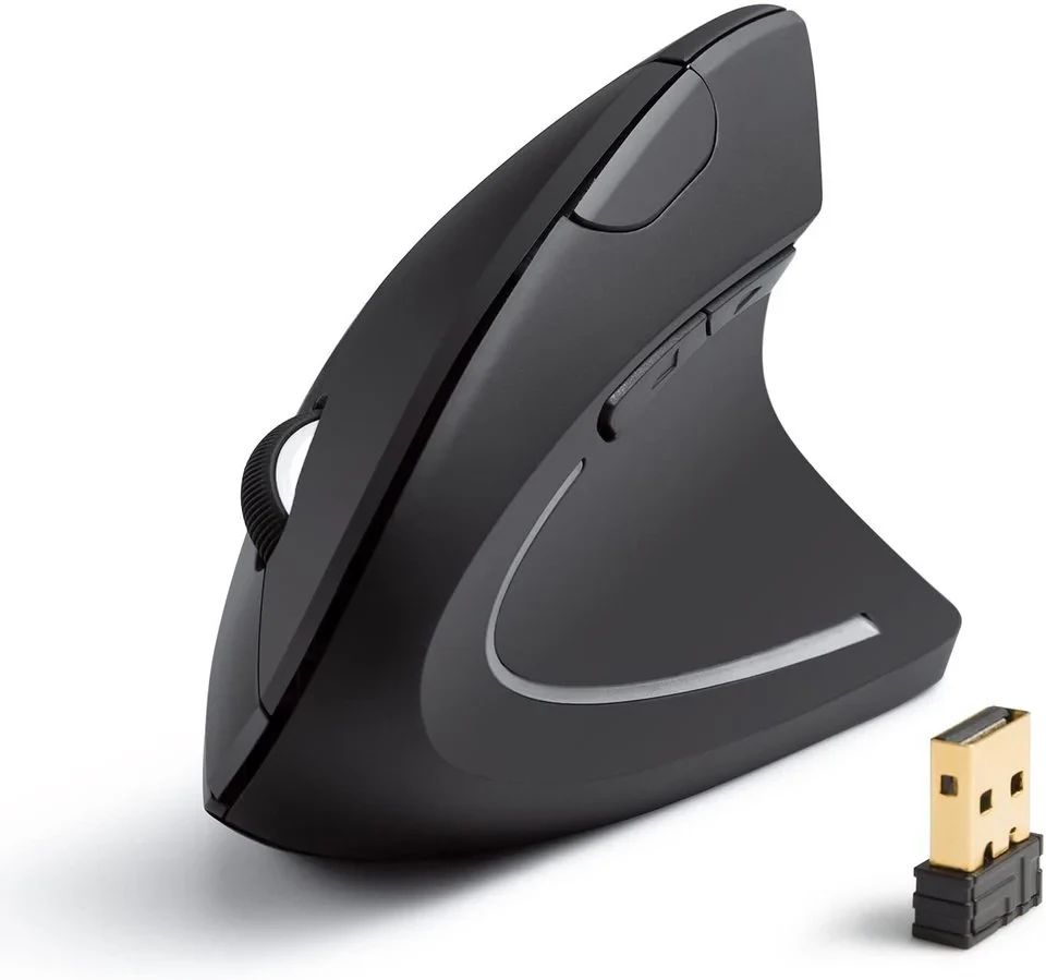 Refurbished Anker 2.4G Wireless Vertical Ergonomic Optical Mouse