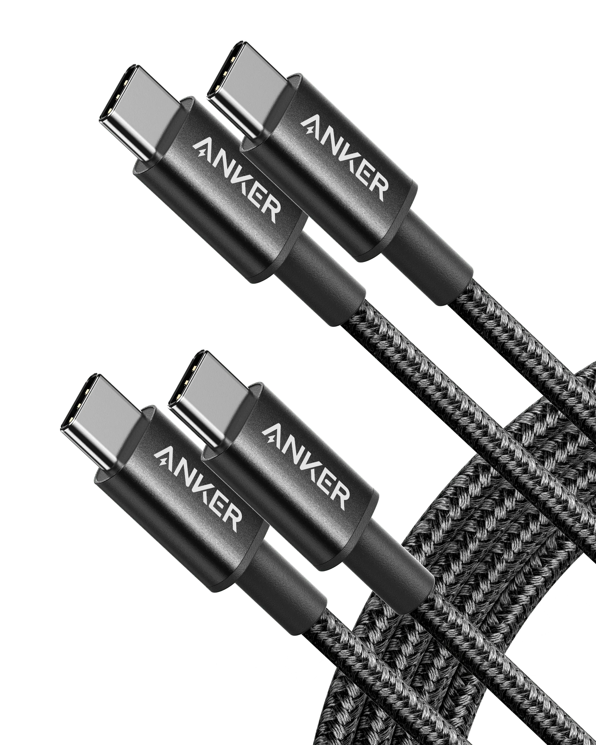 Anker braided USB-C cable with durable design for charging